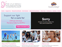 Tablet Screenshot of lylansoulifoundation.org